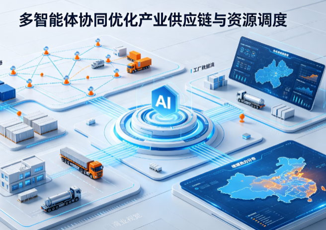 清河门区AI 智能体 Geo 优化重塑产业链空间调度体系，打通仓储运输全链路