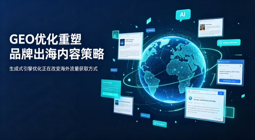 清河门区AI 时代 GEO 兴起，品牌出海内容策略迎来重大调整